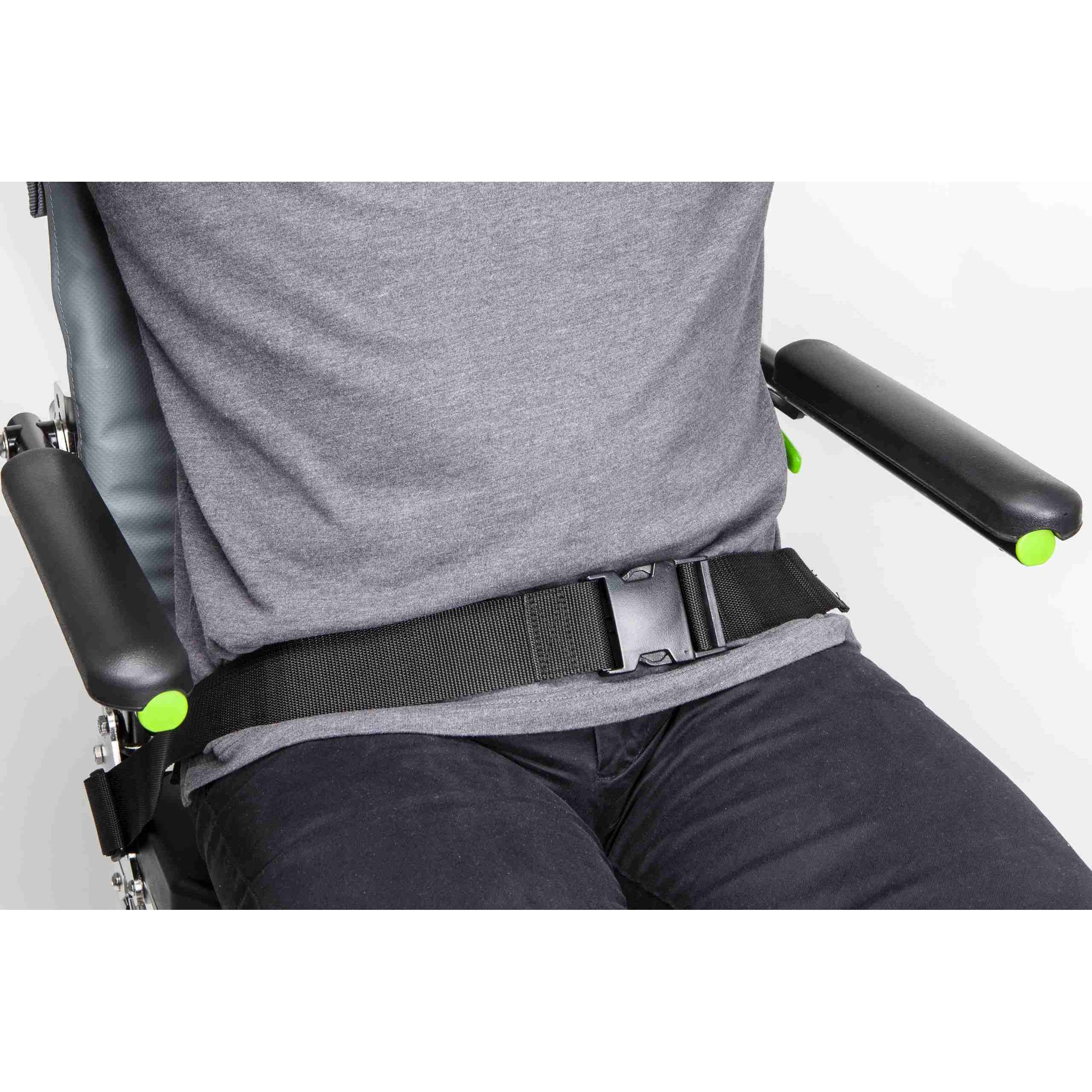Pelvic Belt - Small (2 piece with side release buckle) (for 14" - 16" seat frame widths) (ZPBS)