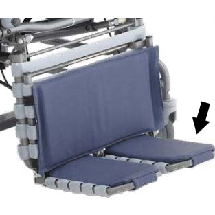 Articulating Split Lower Leg Support with Two Straps (Footrest Length: 12" - 19")