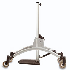 Rabbit-up Stander with Castors, Silver - Size 4 (8624220-00)