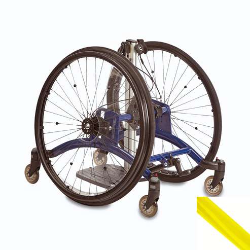 Rabbit-up Stander with 26" Wheels, Yellow - Size 1 (8621224-21)