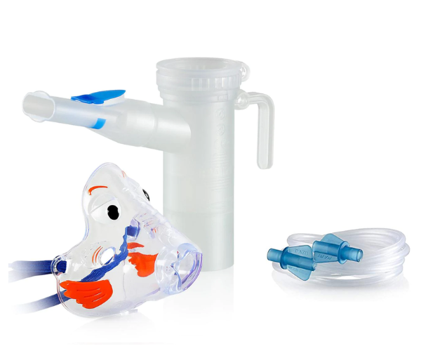 LC Plus Pediatric Nebulizer with Fish bubbles mask and wing tubing