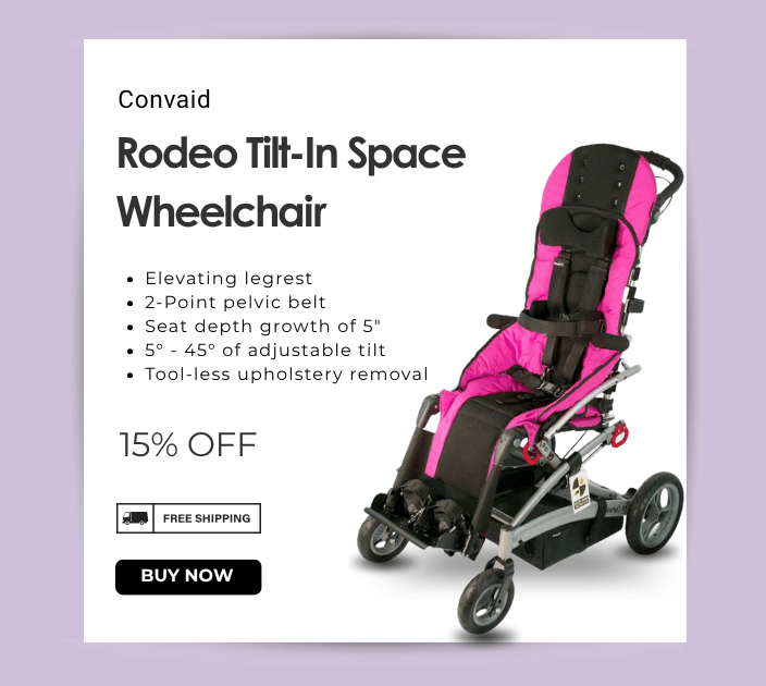 Convaid Rodeo Tilt-In Space Wheelchair