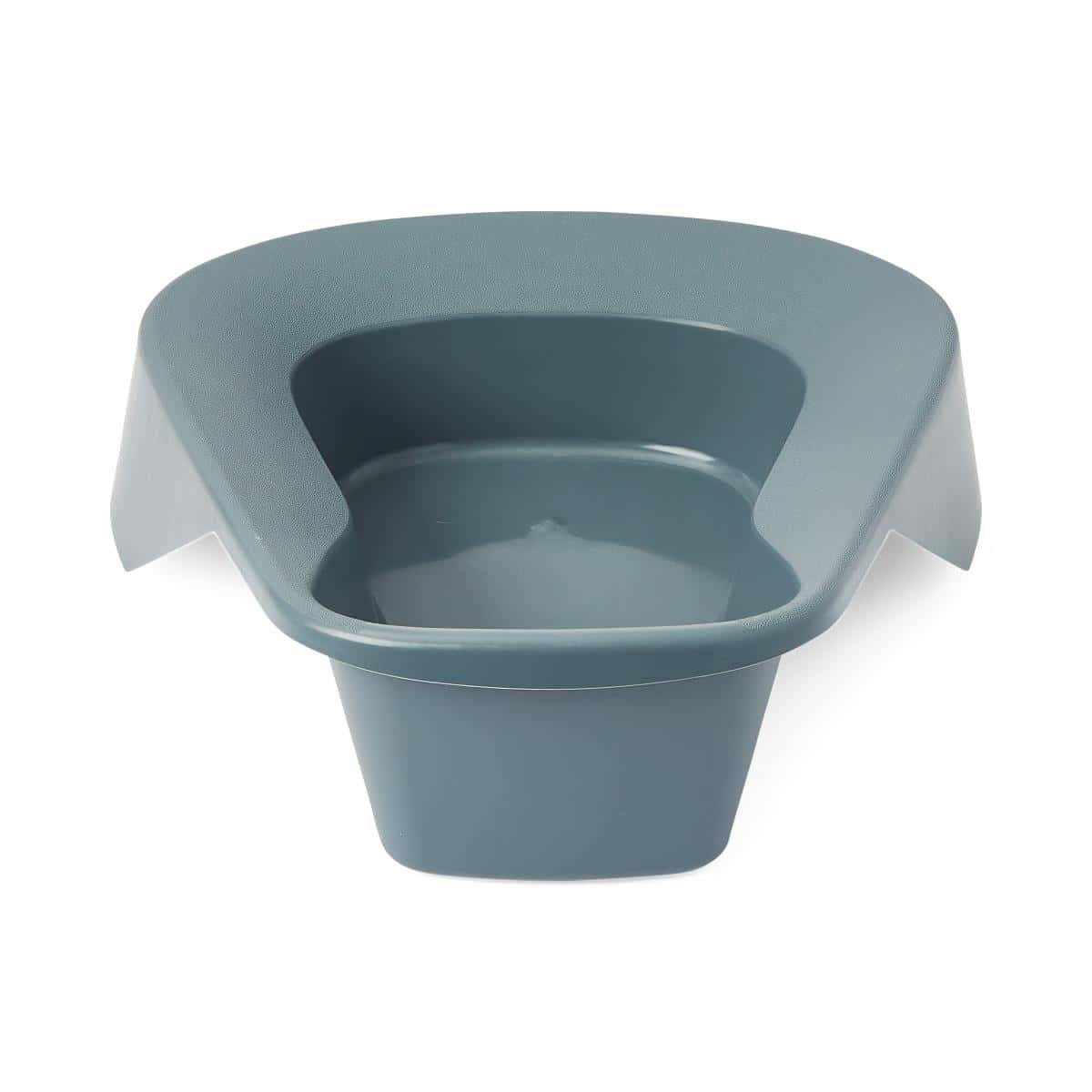Medline Saddle Shaped Pontoon Stackable Bedpan - Image 2