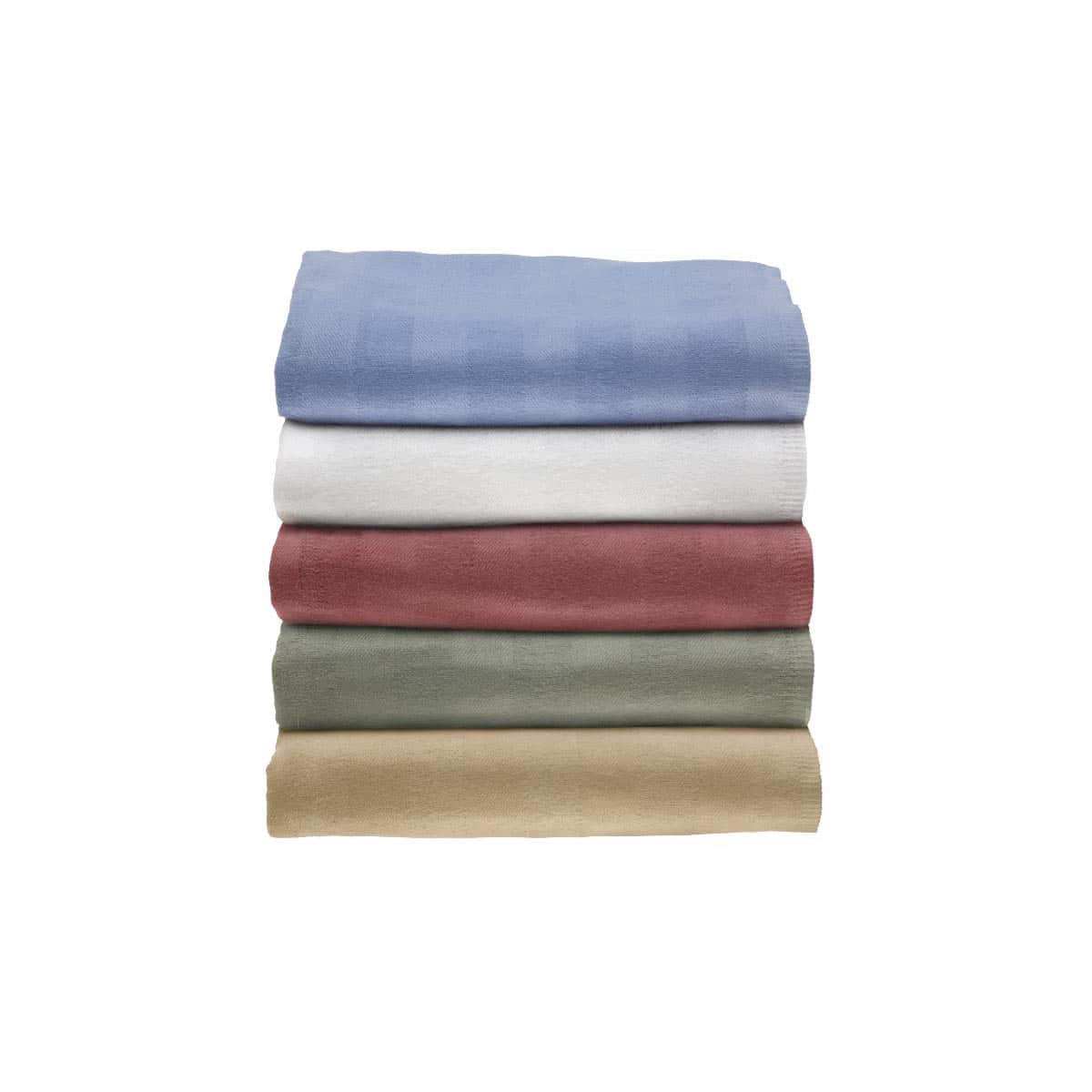 Medline Herringbone Spread Blankets - Image 2