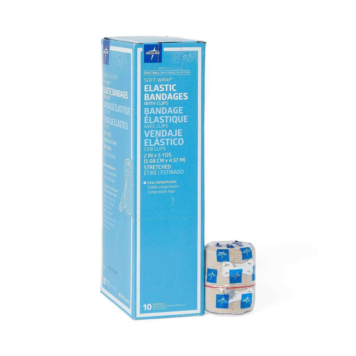 Medline Soft-Wrap Nonsterile Elastic Bandages - Image 1
