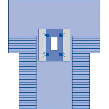 Medline Cardiovascular Drape with Pouches and Ties - Case of 8 - Image 1