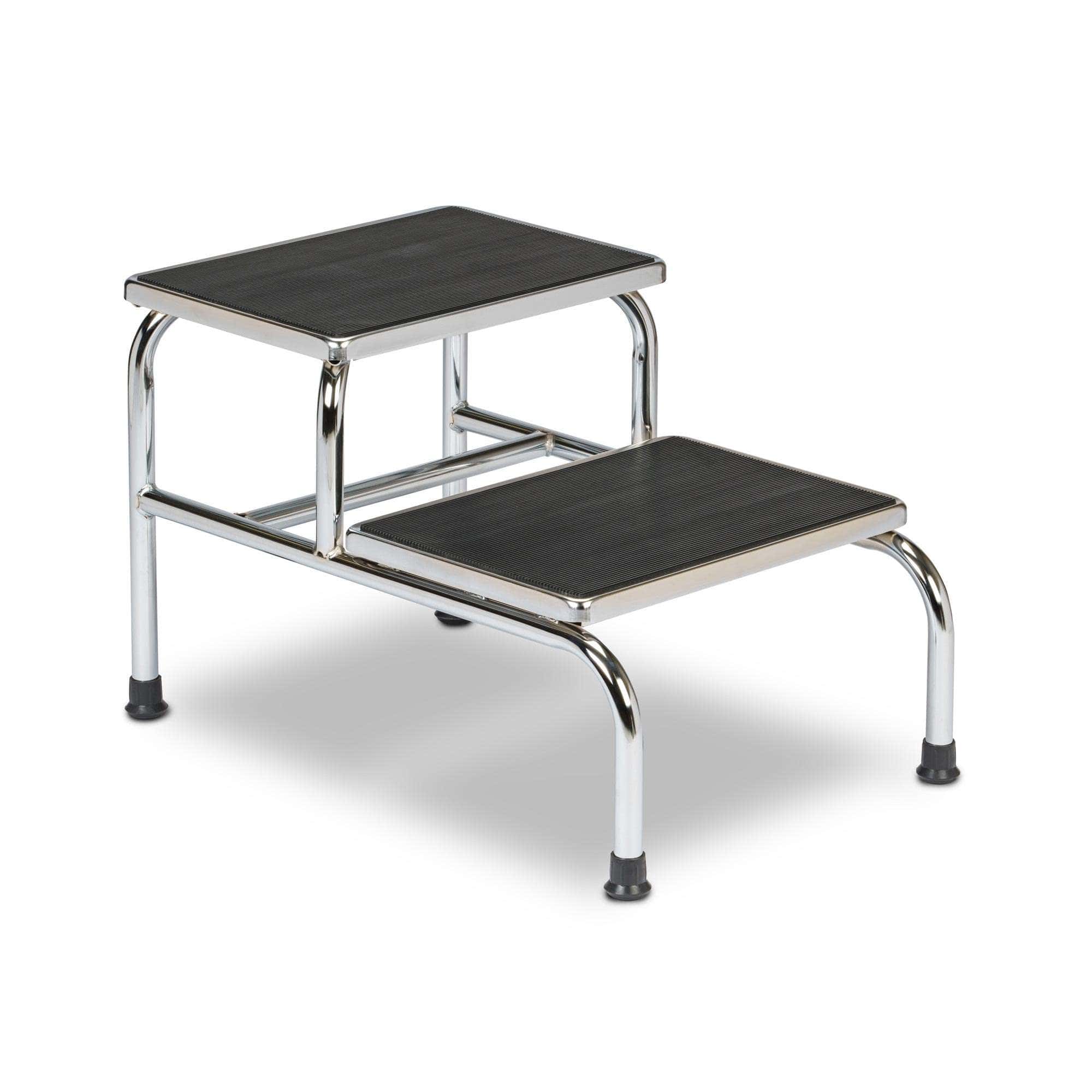 Clinton chrome two-step step stool - Image 1