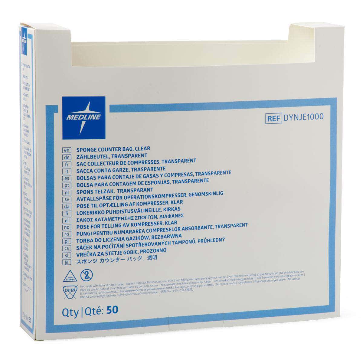 Medline Surgical Sponge Counter Bag - Image 1