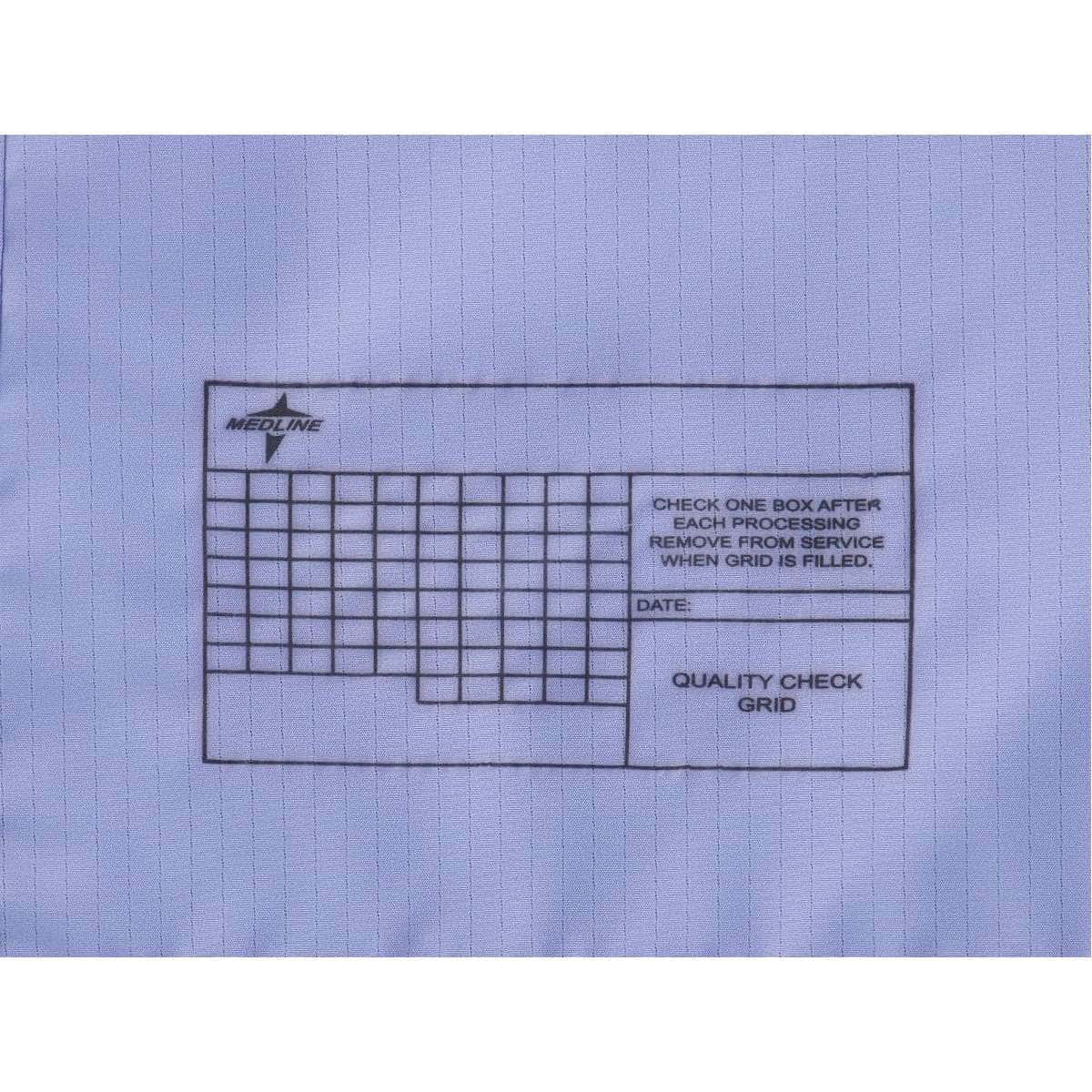 Medline Blockade Reusable Cover Gown, Snaps at Neck and Back - Image 2