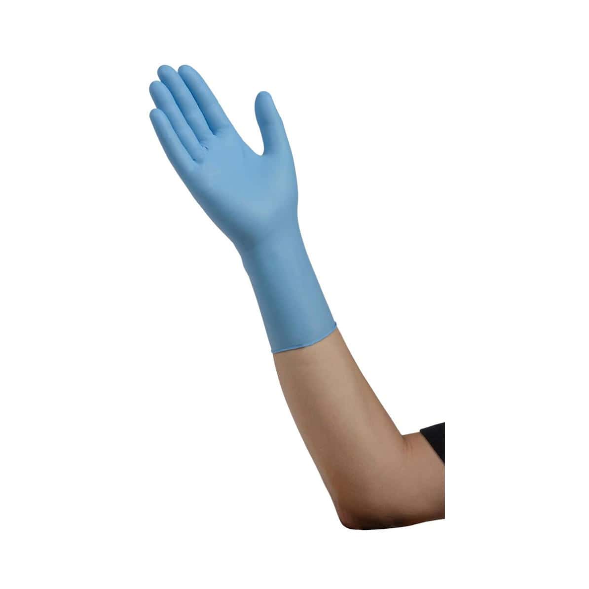 Esteem Extended Cuff Nitrile Powder-Free Exam Gloves - Image 1