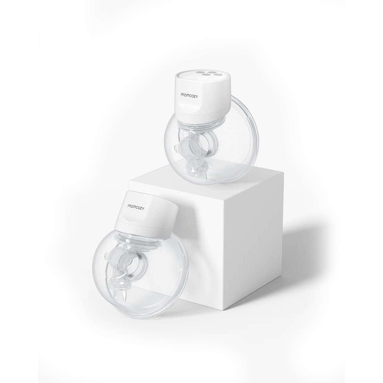 Momcozy Double S12 Pro Wearable Electric Breast Pump Kit, High Efficiency - Image 1
