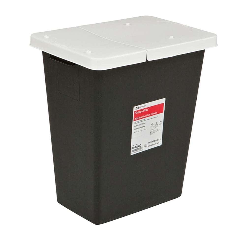 SharpSafety RCRA Waste Container with Gasketed Hinged Lid - Image 1