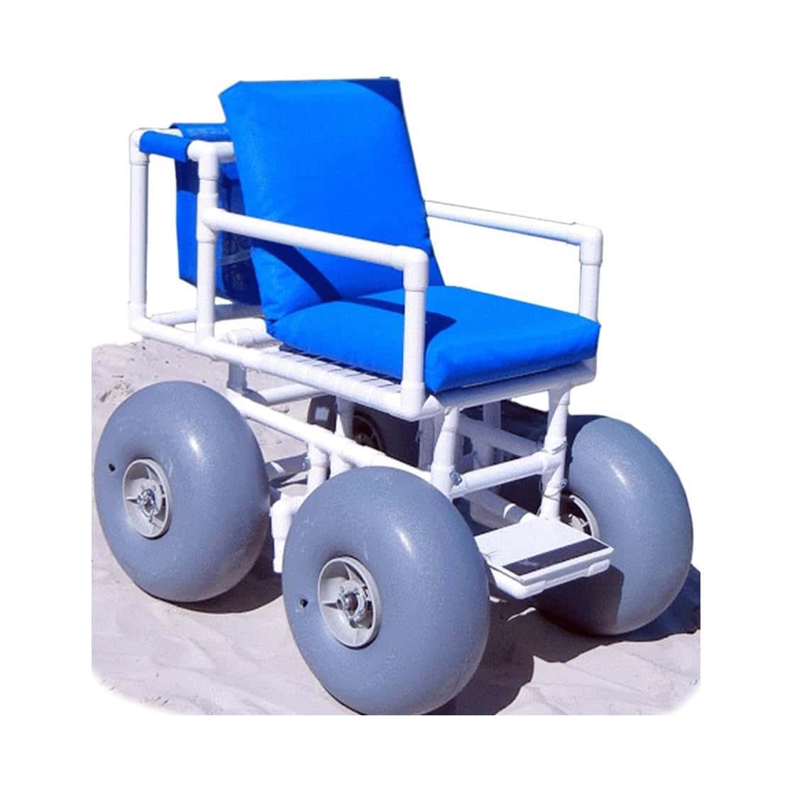 Healthline Rolleez PVC Beach Wheelchair - Image 4