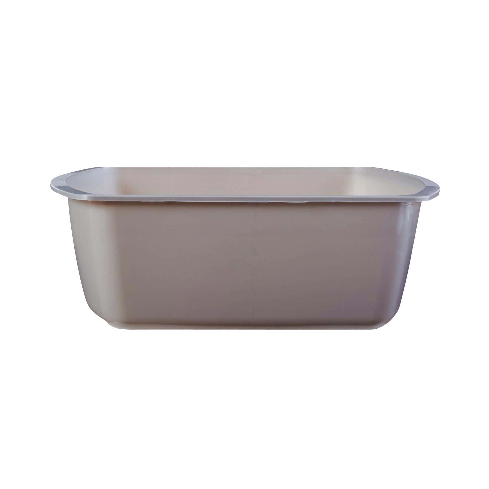 McKesson Wash Basin Graphite 5 D x 10 W x 13 L Inch Rectangle, NonSterile - Image 2