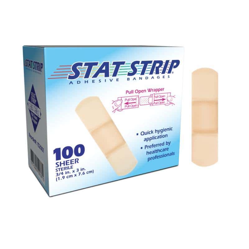 Dukal American White Cross Stat Strip Adhesive Strip - Image 2