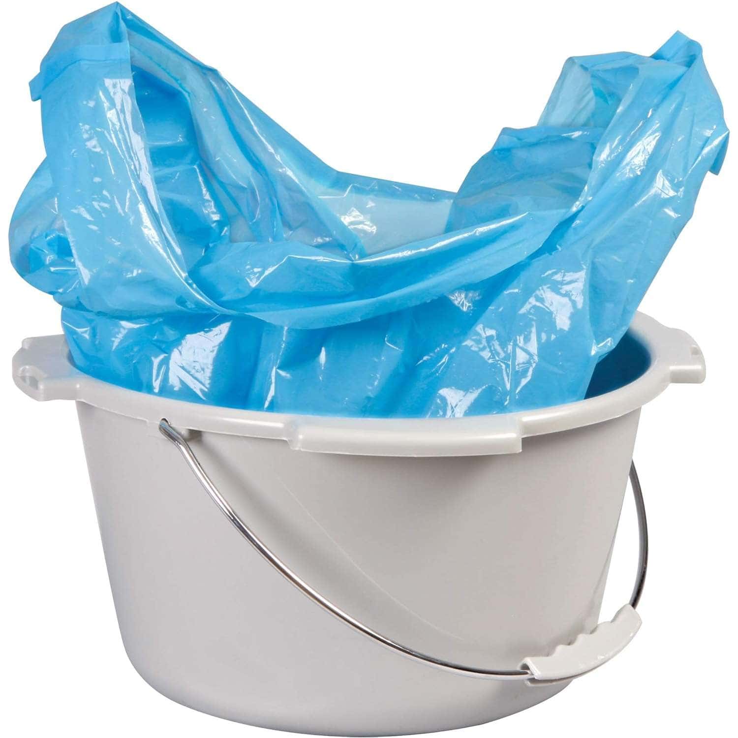 Carex Commode Liner, 14 x 14 Inch - Box of 7 - Image 2