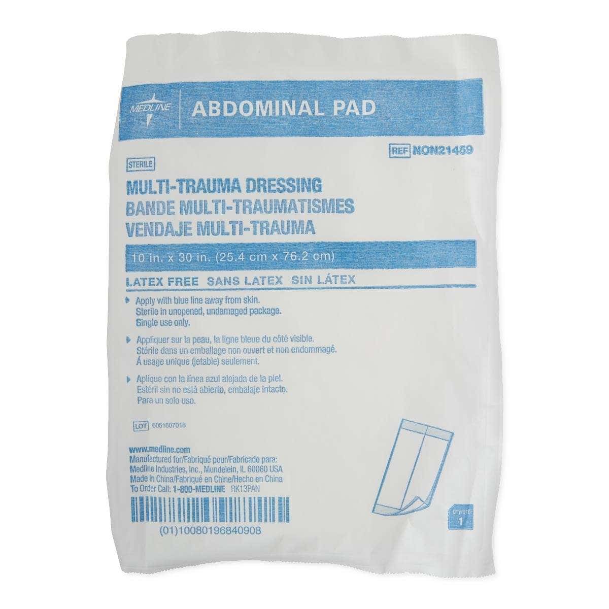 Medline Sterile Multi-Trauma Abdominal Pads - Image 1