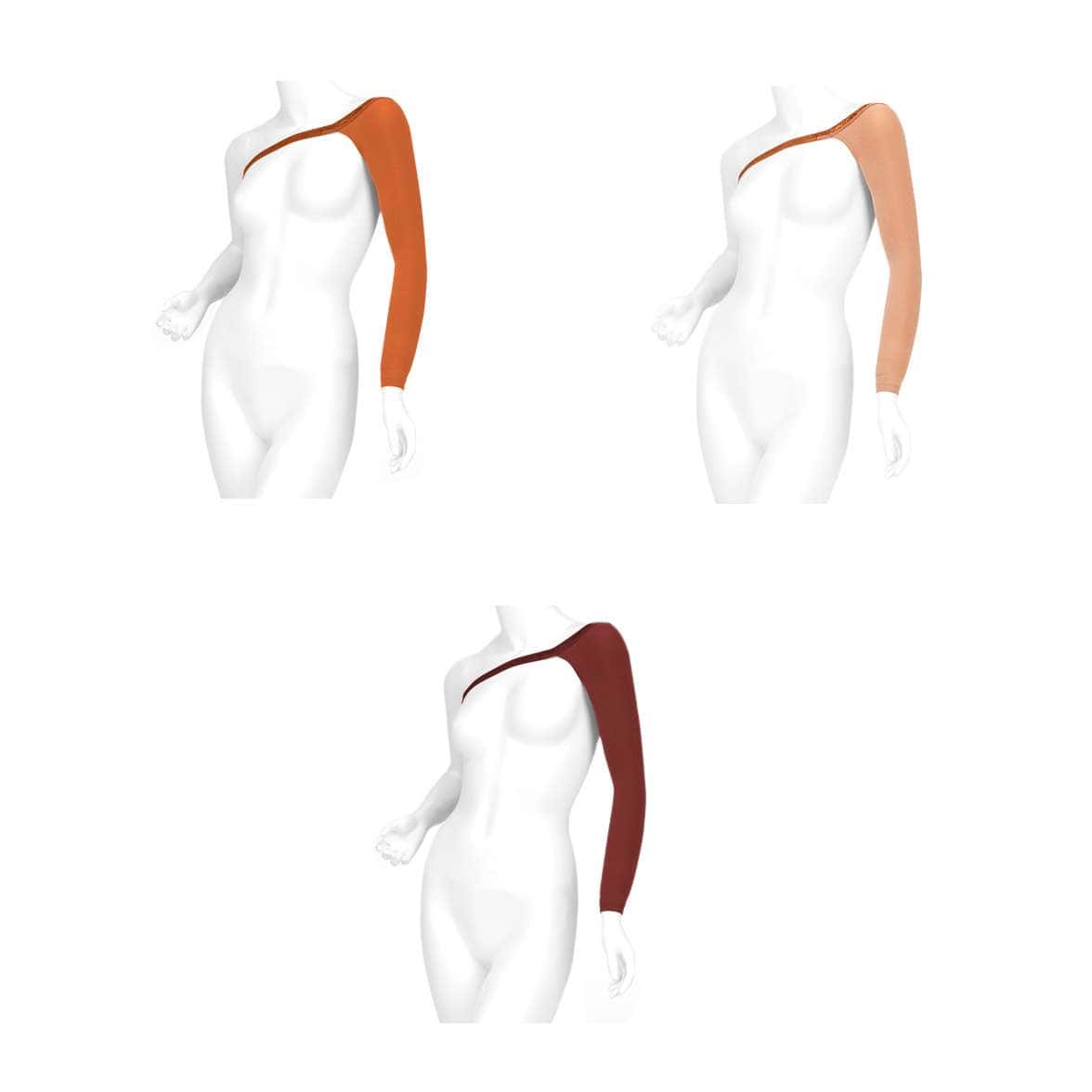 Juzo Dynamic Soft Compression Arm Sleeve with Shoulder Strap - Image 1