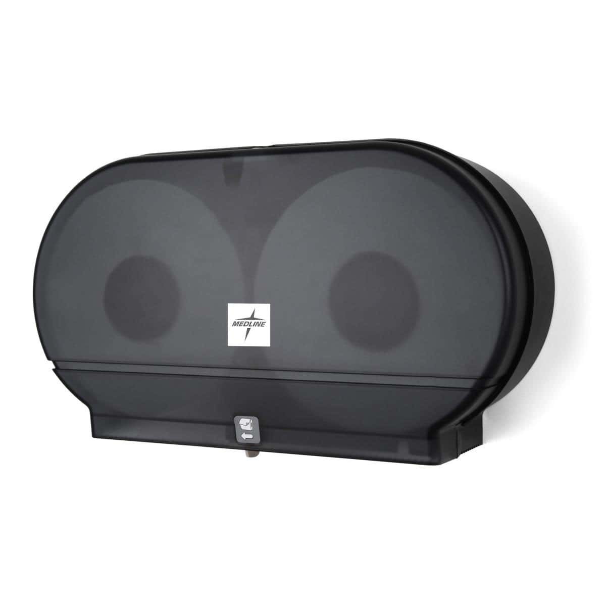 Medline Single-Roll Small Core Toilet Paper Dispenser, 9 Inch - Image 2