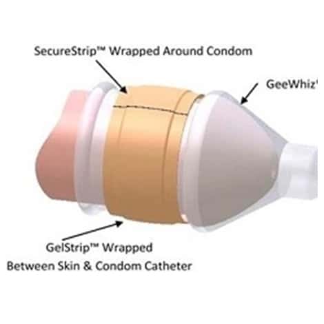 GeeWhiz Male External Catheter with Integral Collection Pouch - Image 3