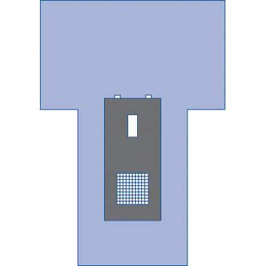 Medline Nonsterile Cystoscopy T-Style Drape - Case of 80 - Image 1