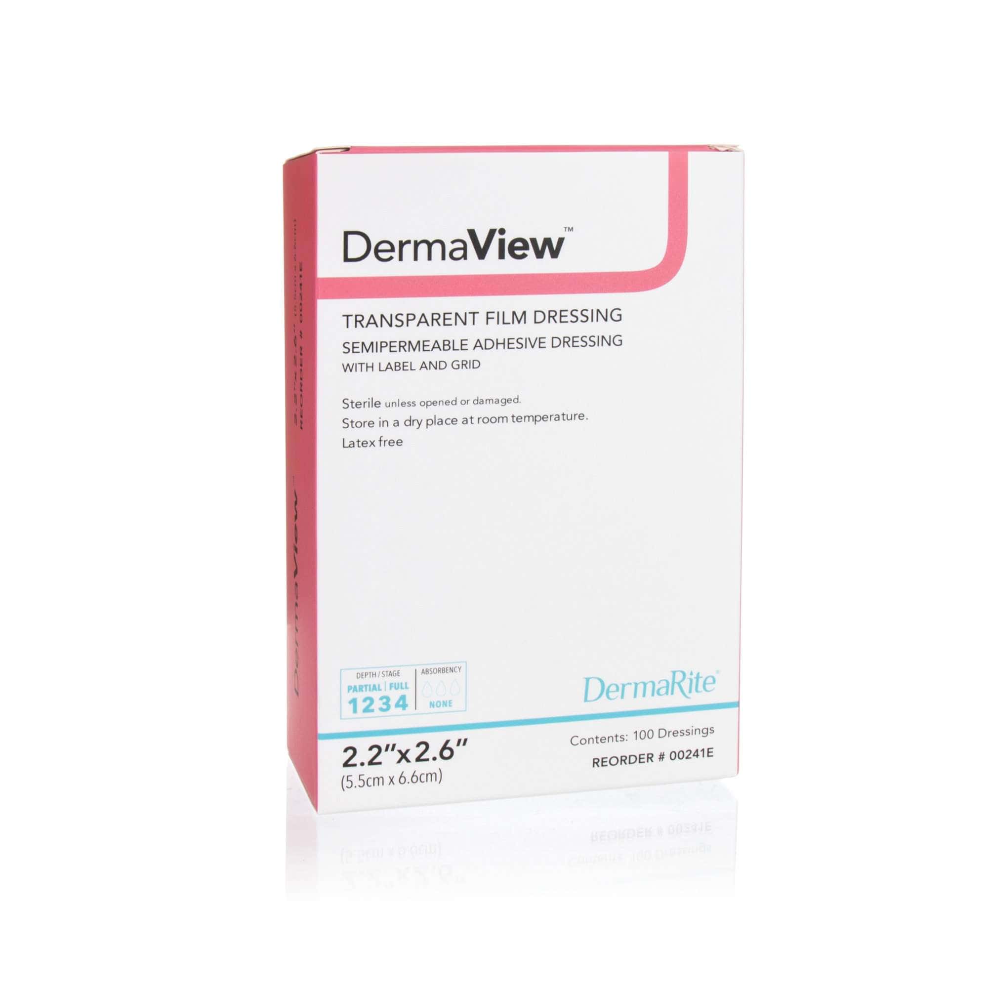 DermaView Transparent Semi-Permeable Adhesive Film Dressing - Image 1