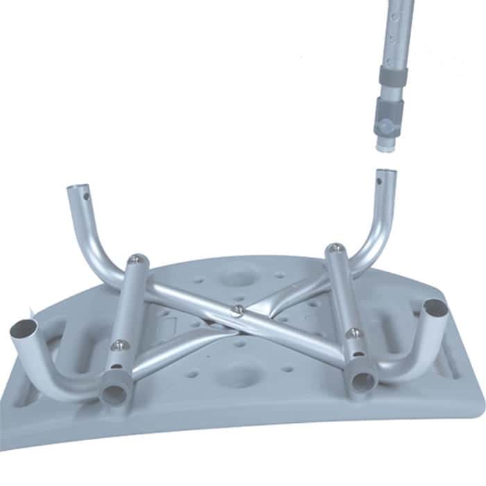 Drive deluxe aluminum shower bench without back - Image 3