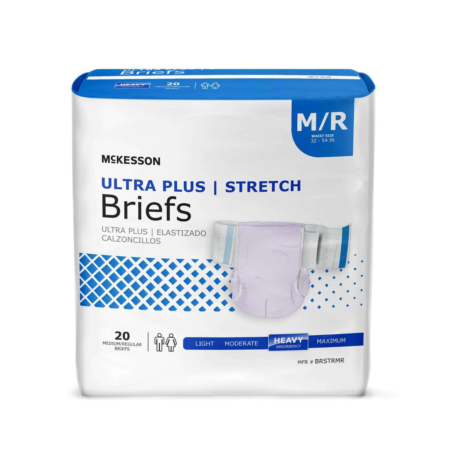 McKesson Ultra Plus Stretch Briefs - Image 1