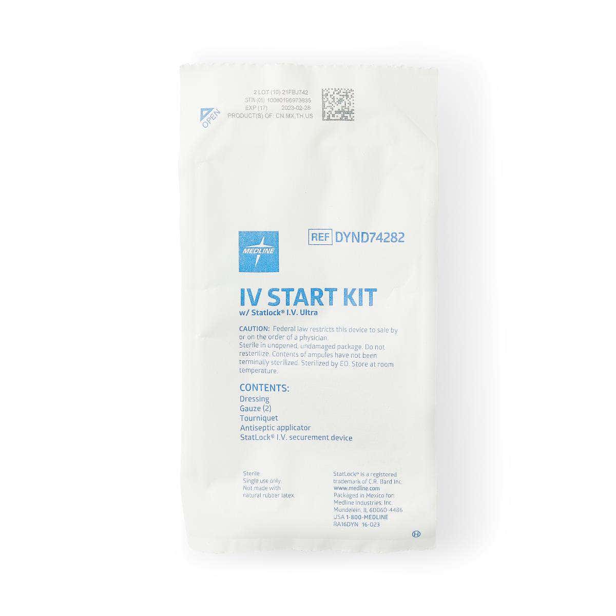 Medline IV Start Kit - Case of 100 - Image 2