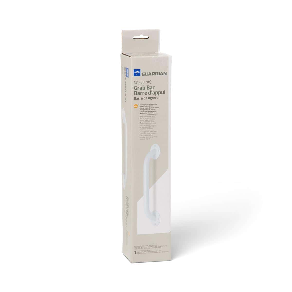 Medline White Enameled Grab Bars - Image 2