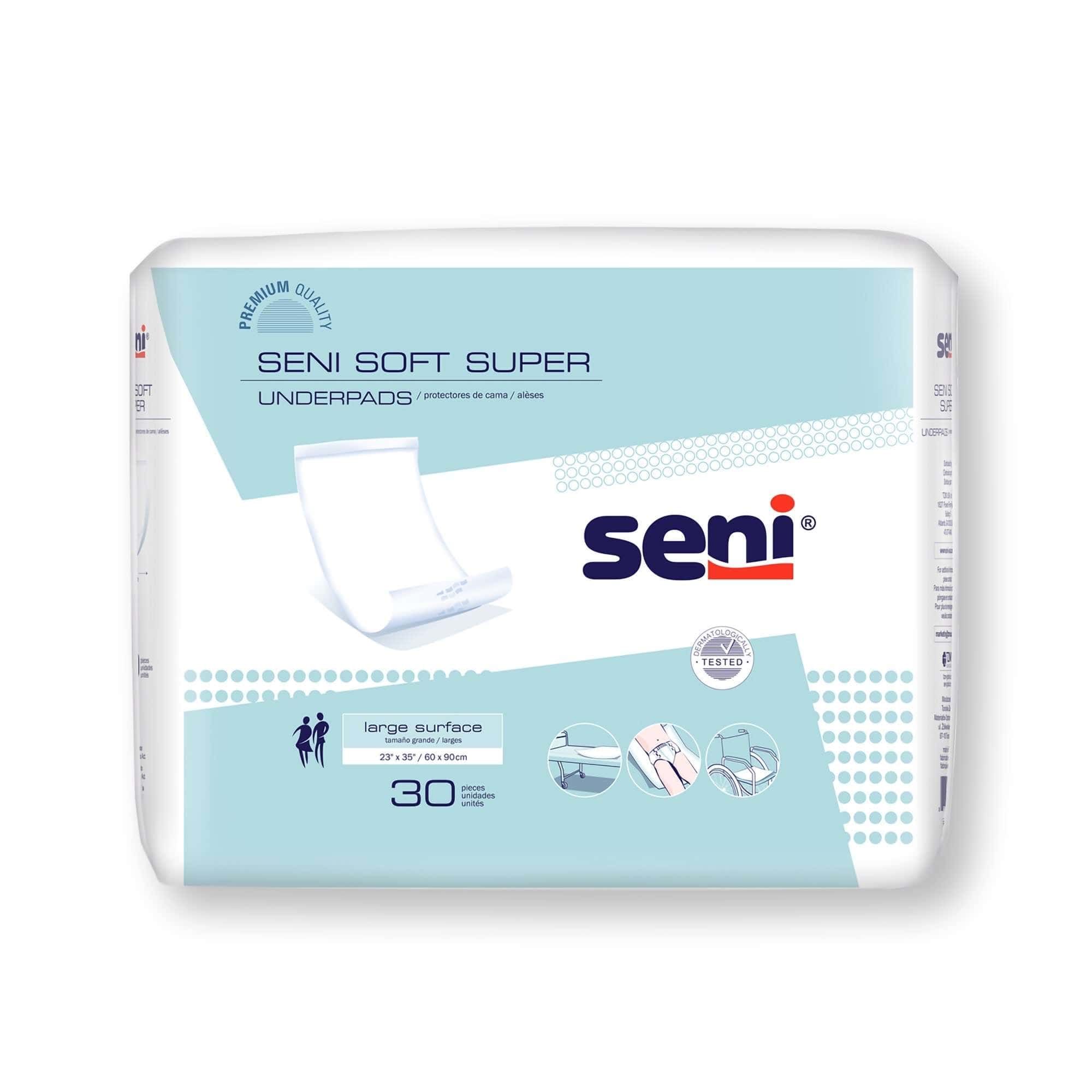 Seni Soft Super Underpads - Image 1