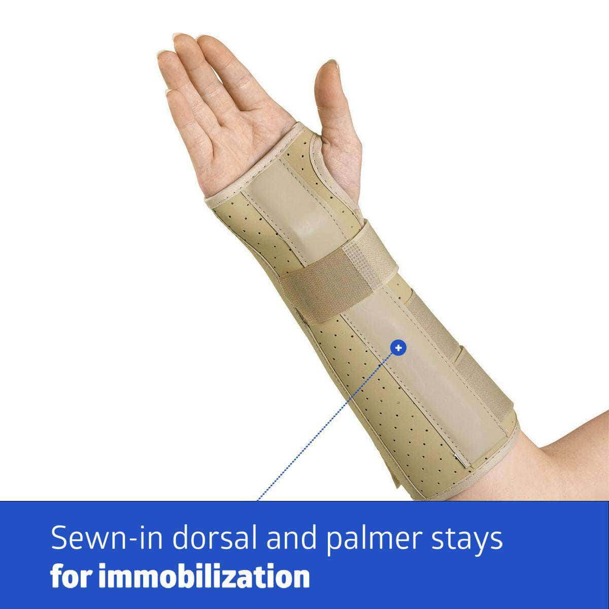 Medline Vinyl Wrist and Forearm Splints, 10 Inch - Image 2