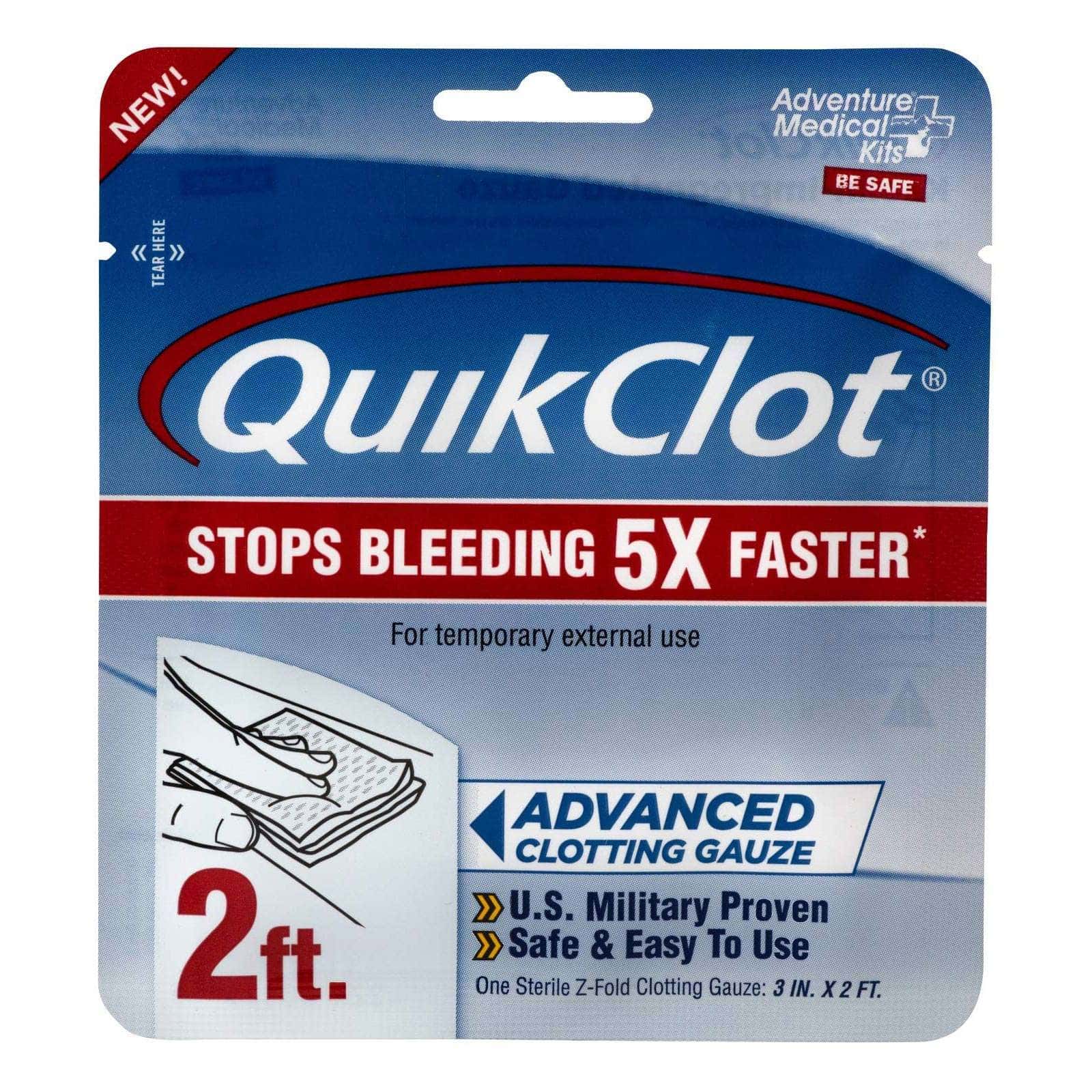 Quikclot Advanced Clotting Gauze - Image 1