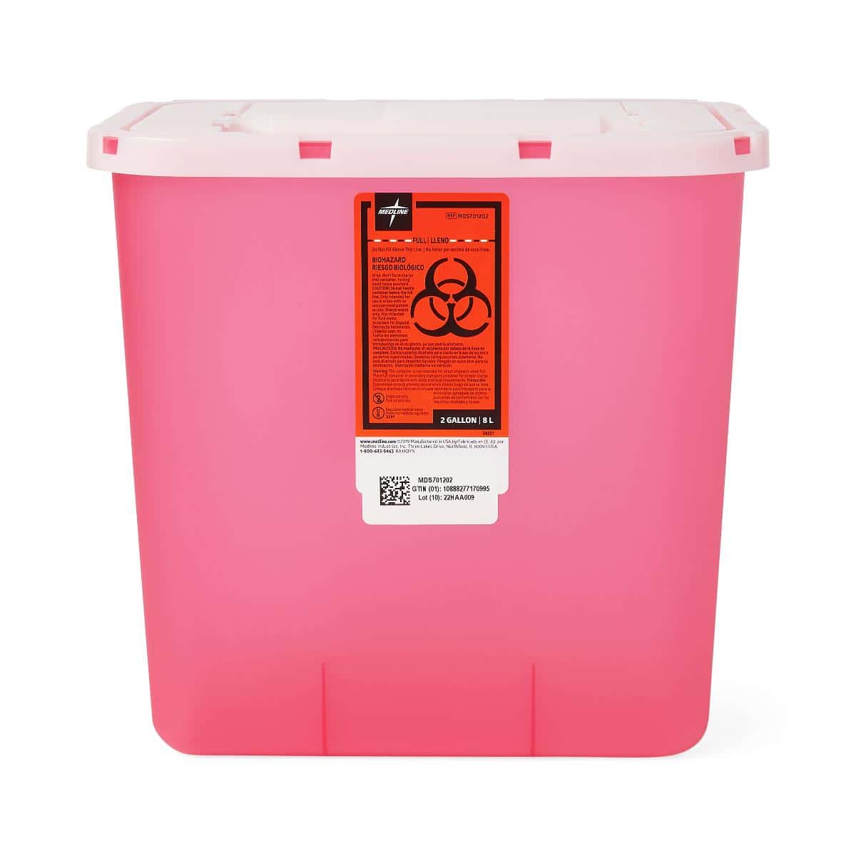 Medline Multipurpose Sharps Container - Image 3