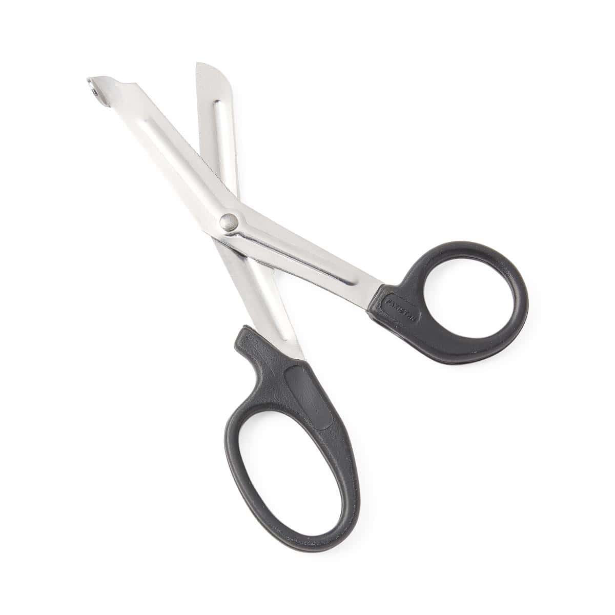 Medline Nonsterile Plastic Handle Lister Bandage Scissors - Box of 12 - Image 1