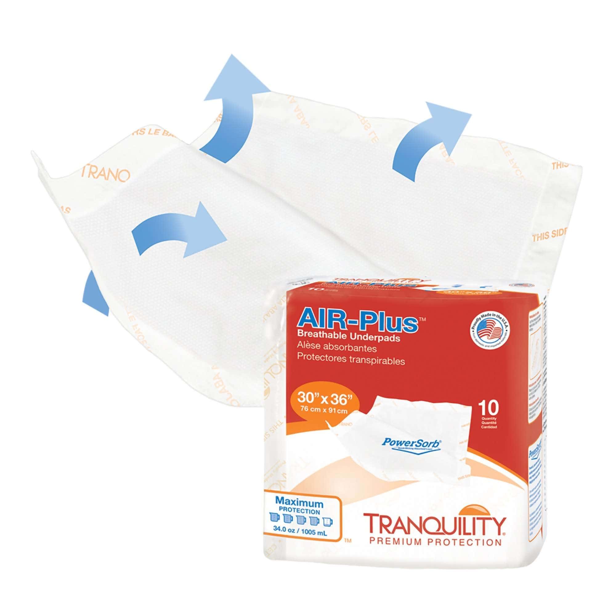 Tranquility AIR-Plus Breathable Underpad - Image 3