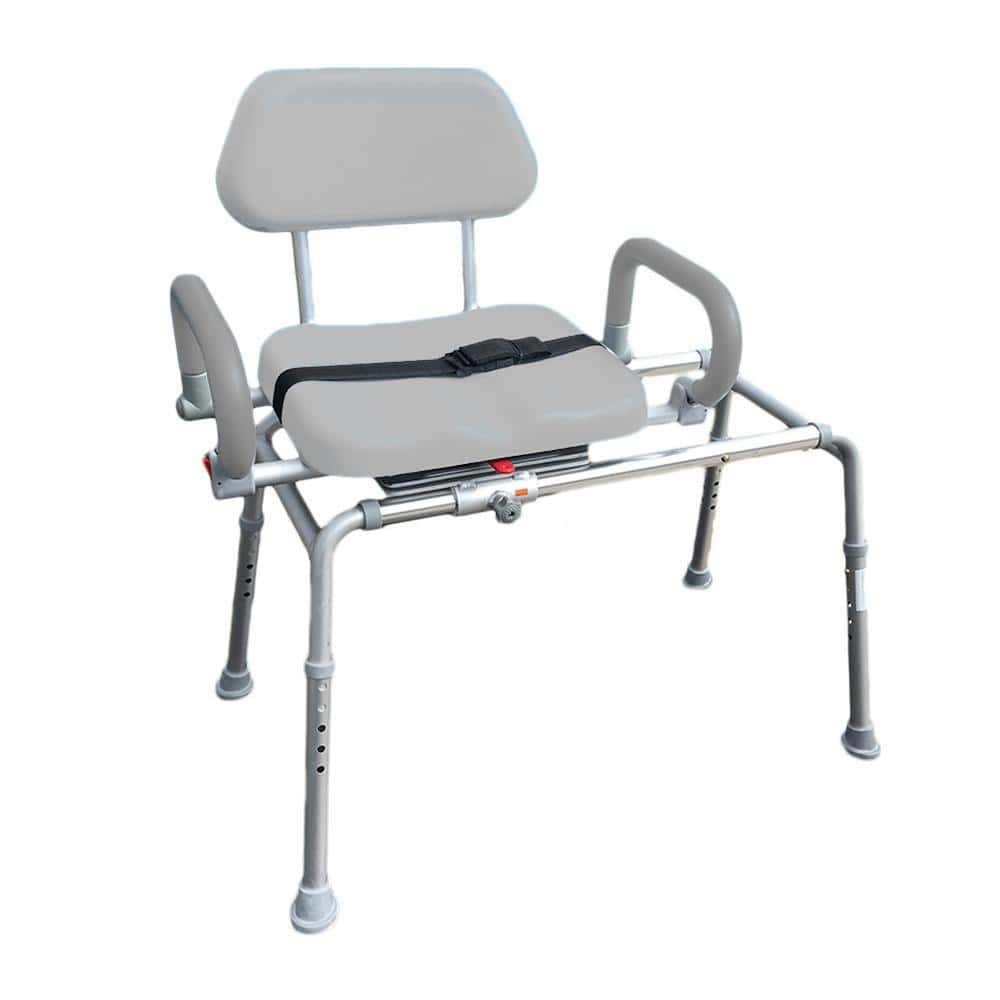 Platinum Health Carousel Sliding Transfer Bench with Swivel Seat - Image 2