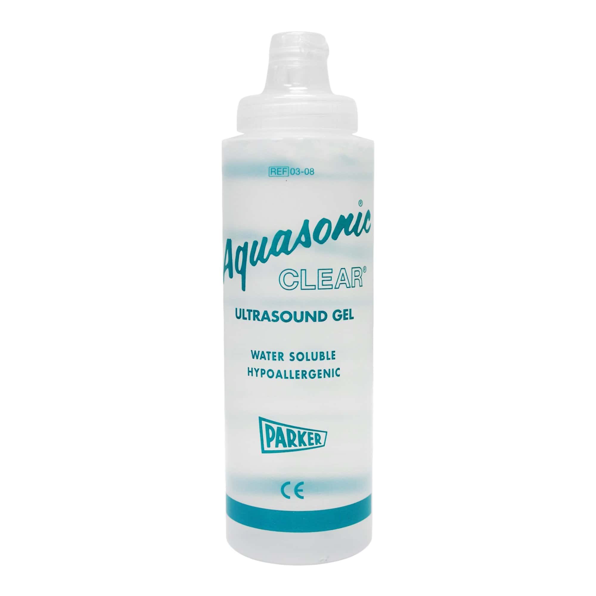 Aquasonic Clear Ultrasound Gel, Transmission, 8.5 oz. Squeeze Bottle - Image 1