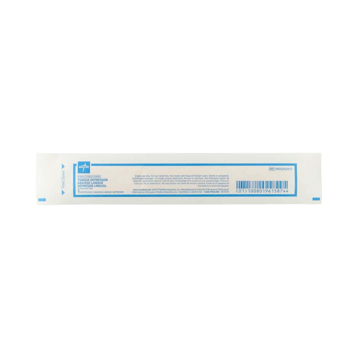 Medline Sterile Tongue Depressors - Image 1