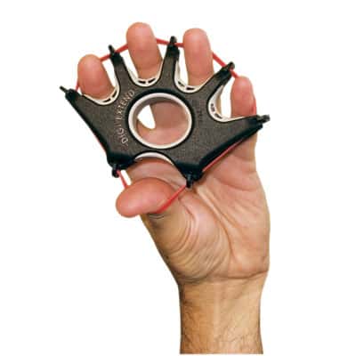 Cando Digi-Extend Hand Exerciser With 16 Bands - Set of 10 - Image 2