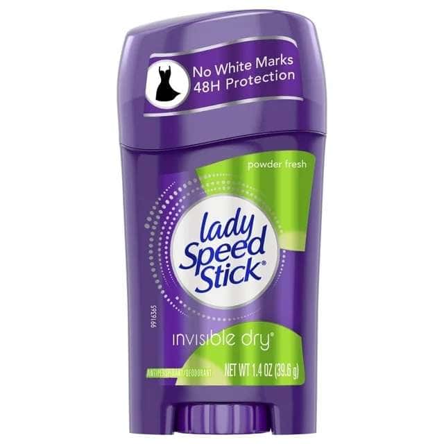 Lady Speed Stick Antiperspirant and Deodorant, Powder Fresh Scent - Image 1