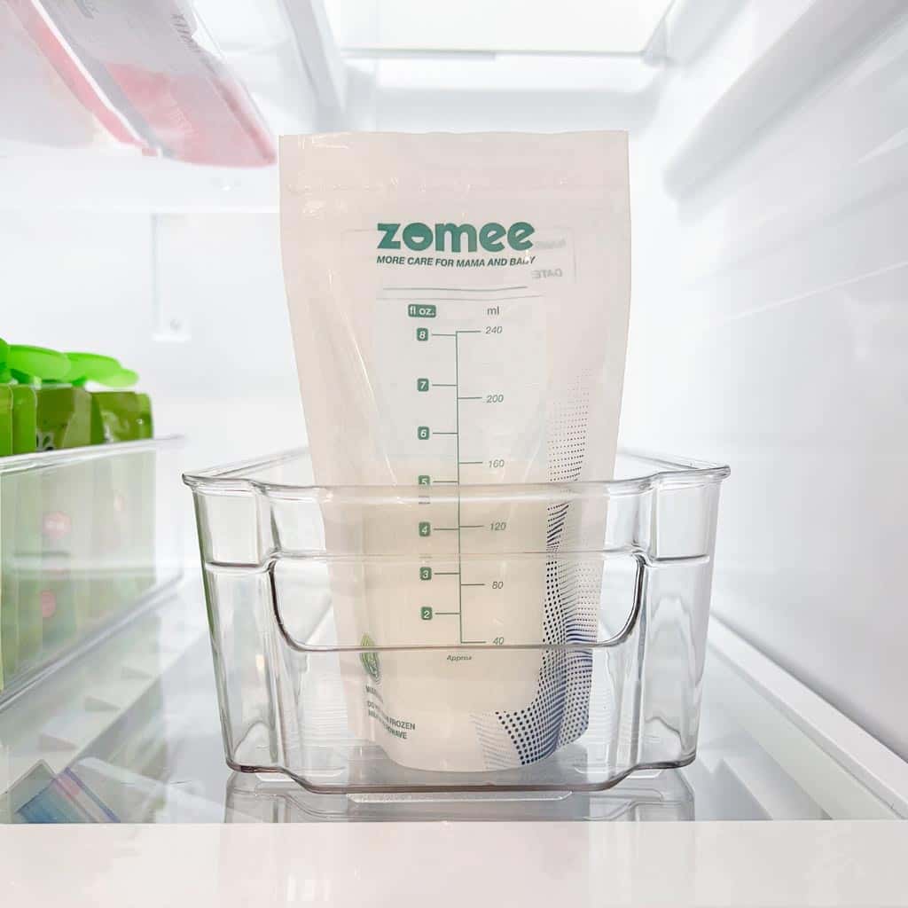 Zomee Breast Milk Storage Bag, 8 Oz - Image 2