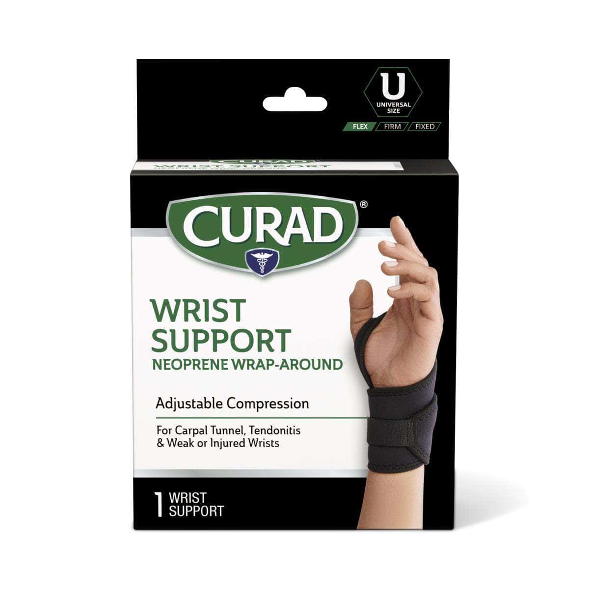 Curad Universal Wraparound Wrist Support with Microban - Image 2