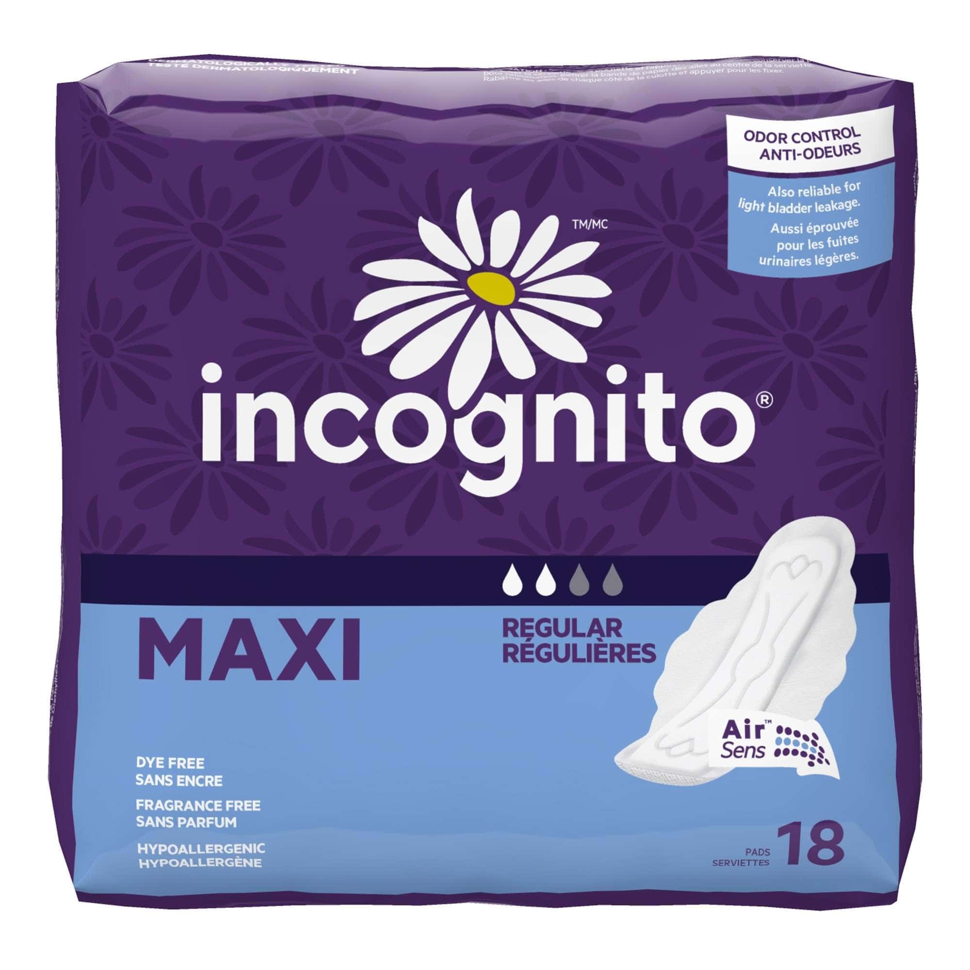 Incognito Maxi with Wings Feminine Pad - Image 1