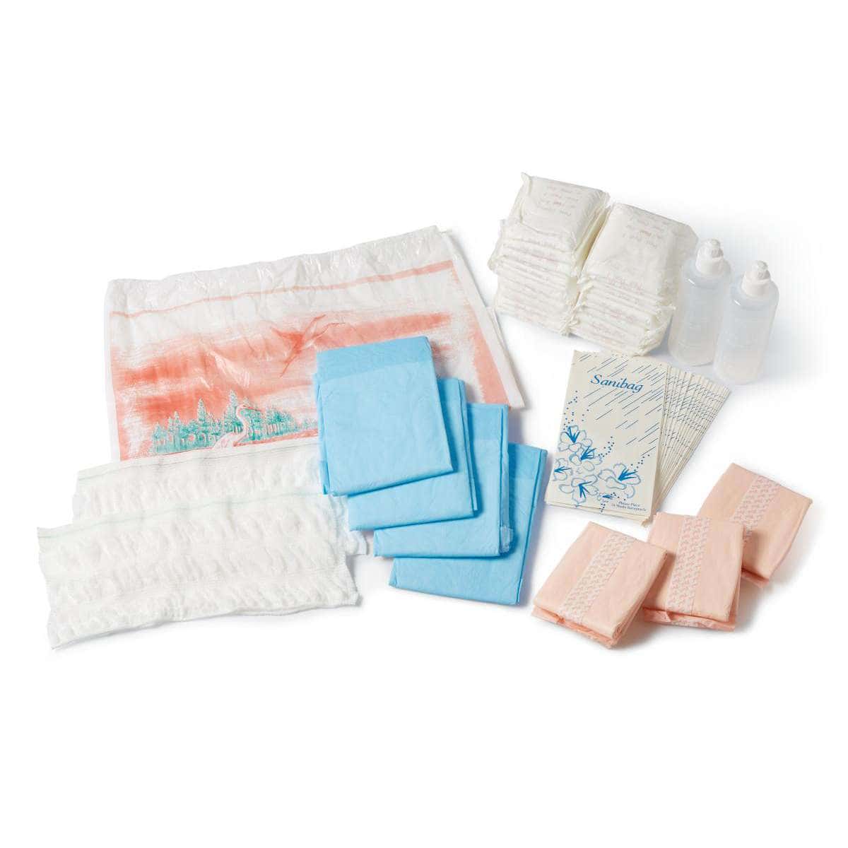 Medline Deluxe Maternity Kit - Case of 10 - Image 1