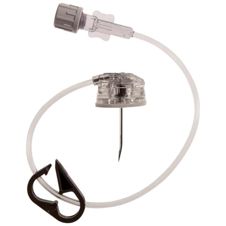 SafeStep Huber Infusion Set without Y-Site - Image 1