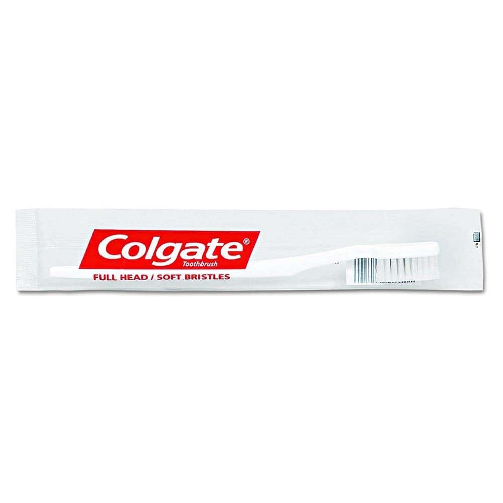 Colgate White Full Head Soft Toothbrush - Image 1