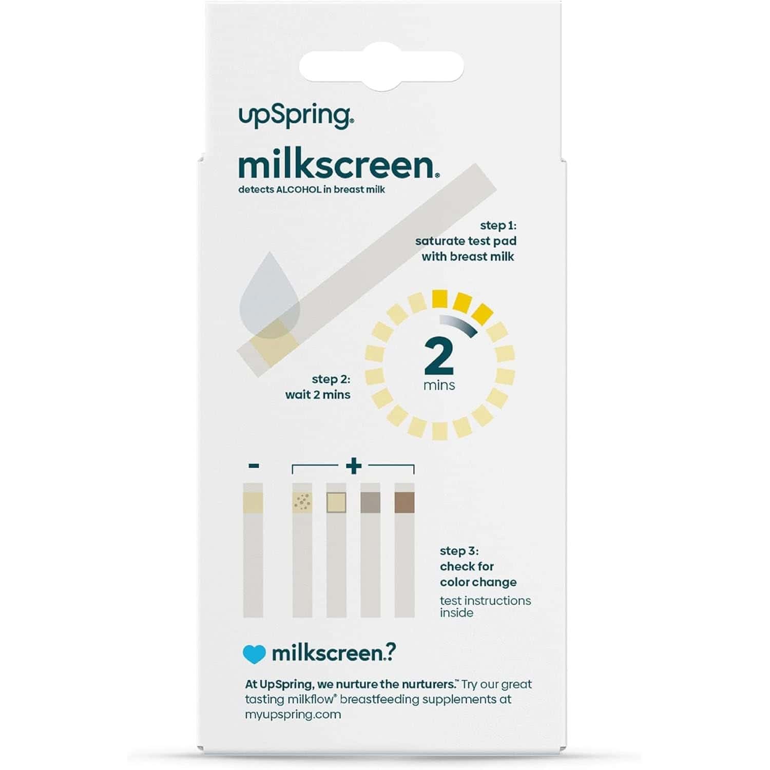Milkscreen Test for Alcohol in Breast Milk - Box of 20 - Image 2