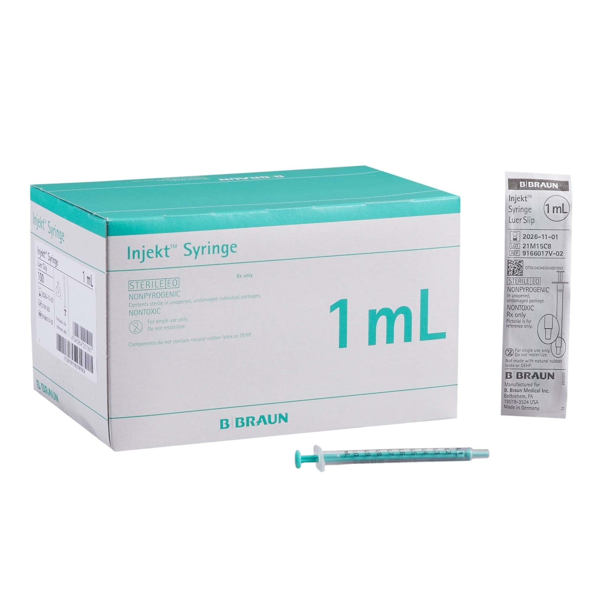 B. Braun Injekt General Purpose Syringe, 1 ml - Image 1
