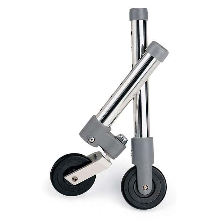 Medline Walker 3 Inch Swivel Caster Wheel - Set of 2 - Image 2